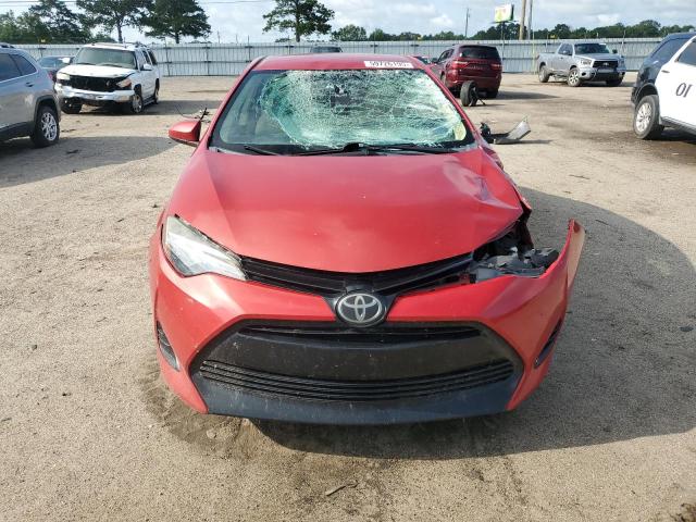  TOYOTA COROLLA 2018 Czerwony