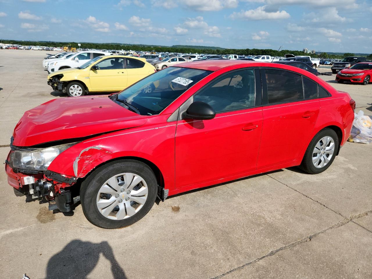 2015 Chevrolet Cruze Ls na sprzedaż w Grand Prairie, TX - Front End