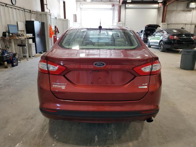  FORD FUSION 2014 Red