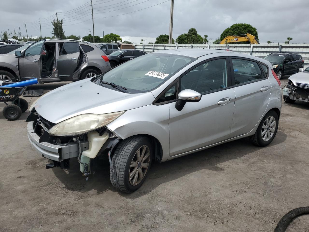 2013 Ford Fiesta Se на продаже в Miami, FL - Front End