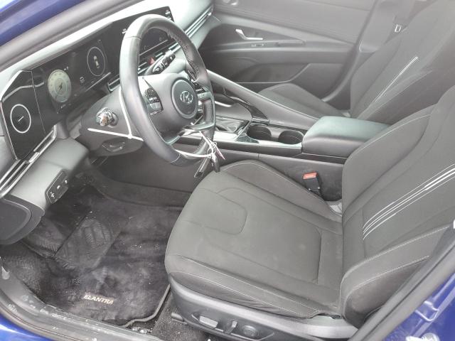  HYUNDAI ELANTRA 2021 Blue