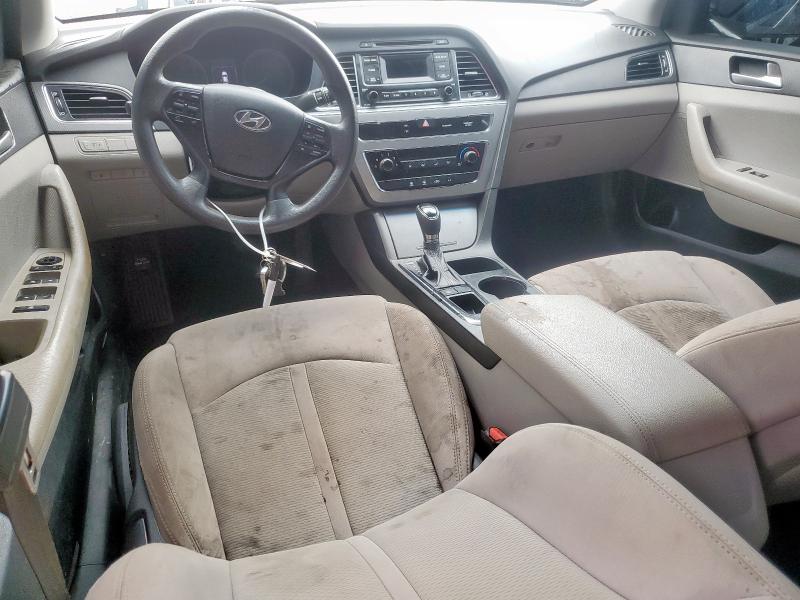  HYUNDAI SONATA 2015 Красный