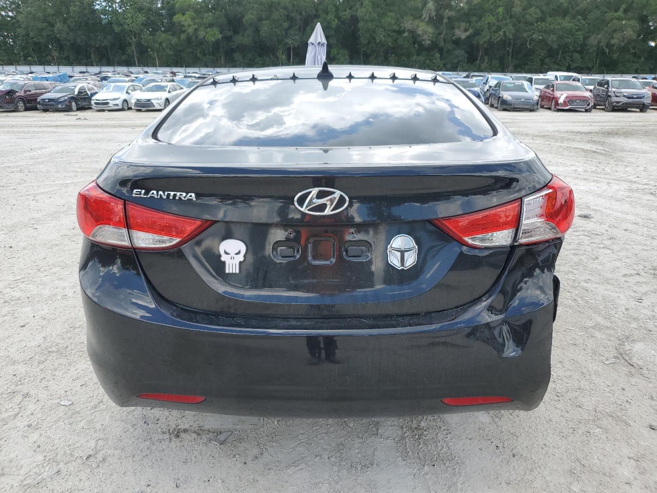 2013 Hyundai Elantra Gls VIN: 5NPDH4AE0DH220856 Lot: 61472595