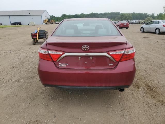  TOYOTA CAMRY 2017 Red