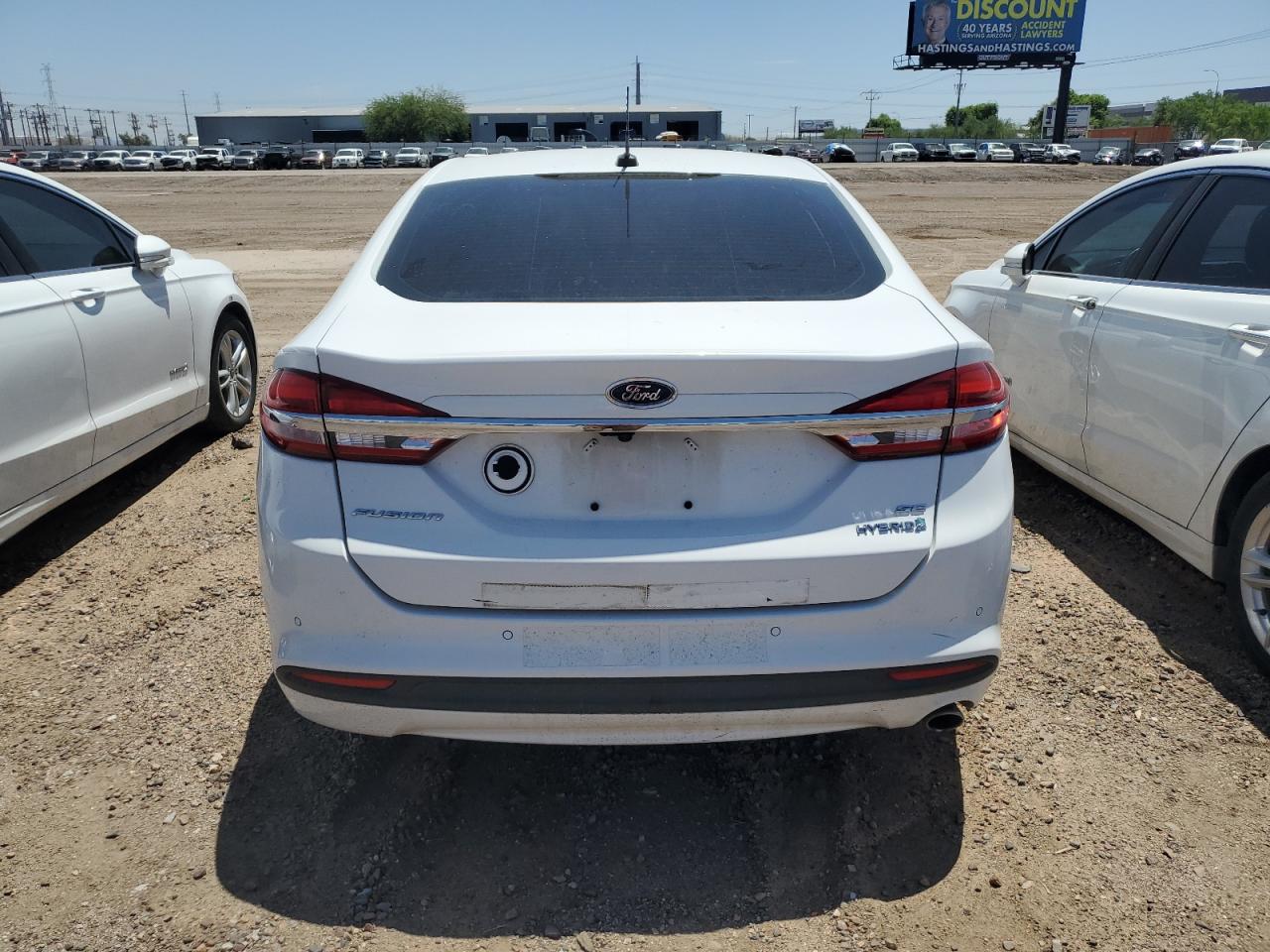 2017 Ford Fusion Se Hybrid VIN: 3FA6P0LU7HR409179 Lot: 58957055