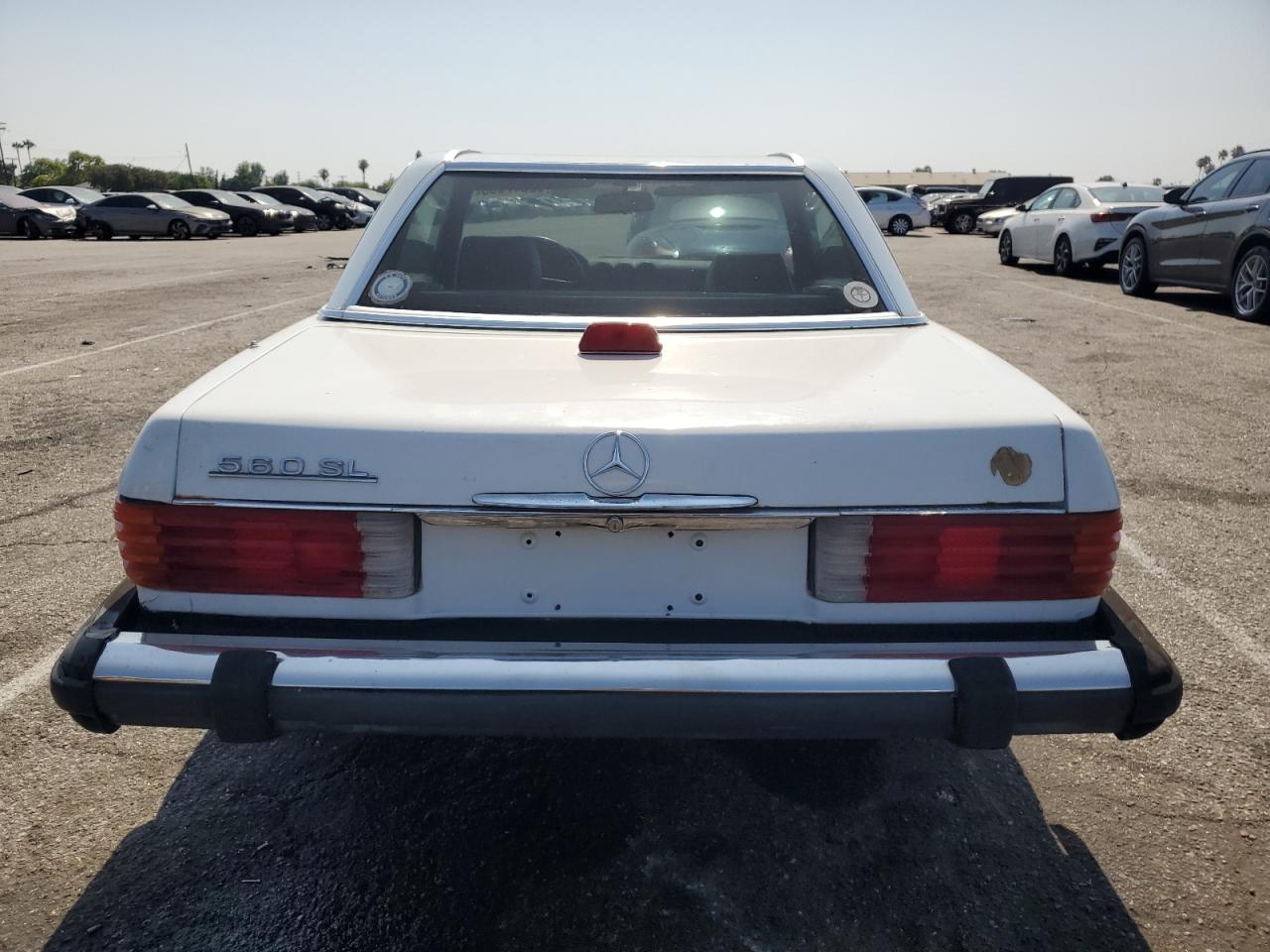 1987 Mercedes-Benz 560 Sl VIN: WDBBA48D0HA067593 Lot: 62017665