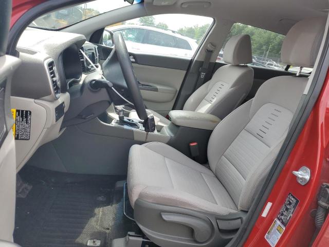  KIA SPORTAGE 2018 Czerwony