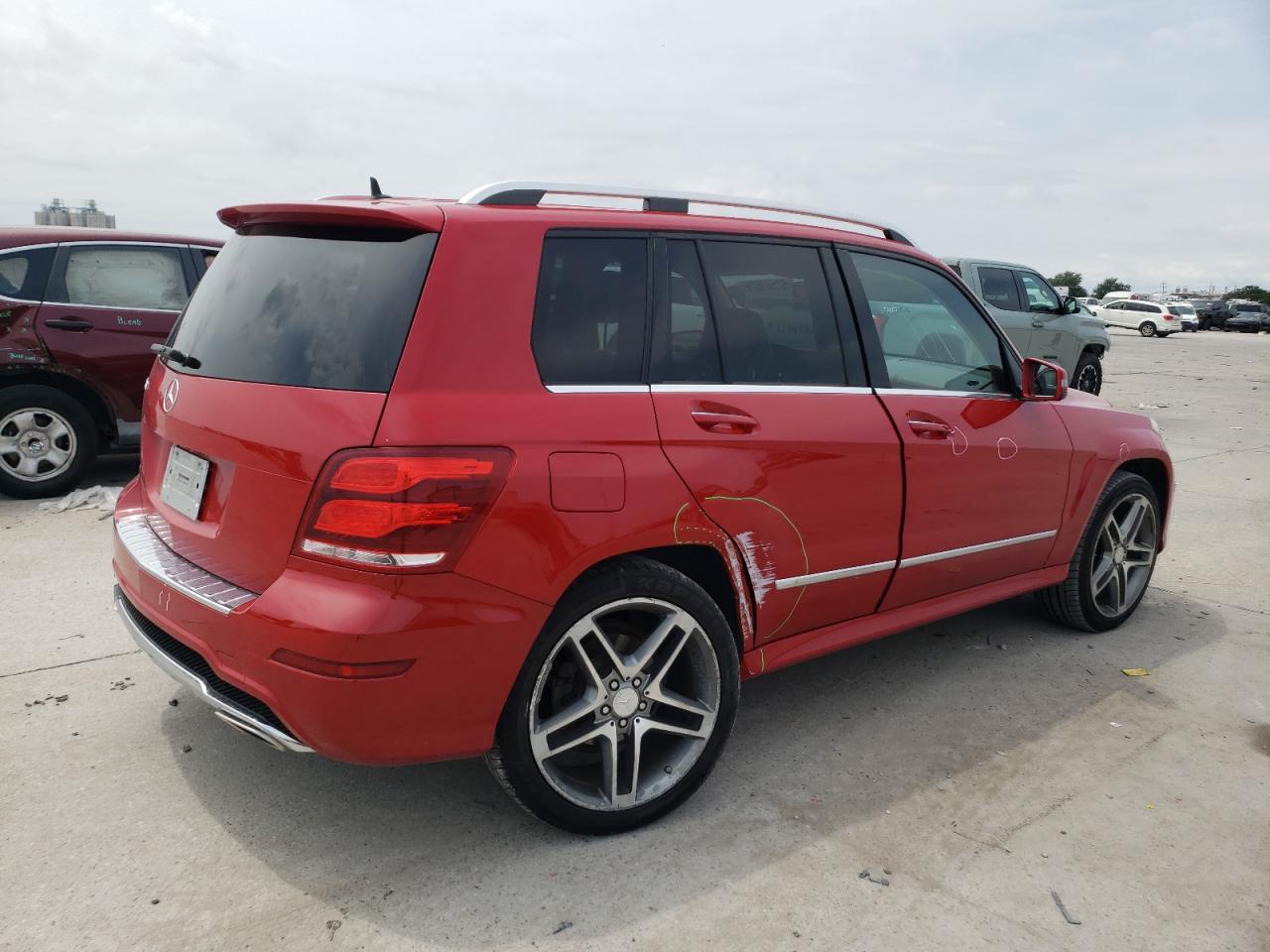 MERCEDES-BENZ GLK-CLASS 2013 VIN WDCGG5HB7DG049765 photo 3