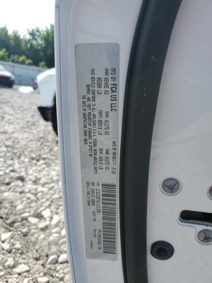 2020 Dodge Challenger R/T VIN: 2C3CDZBT0LH121385 Lot: 58819255