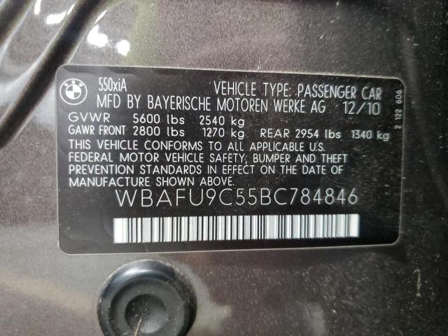 2011 BMW 550 XI