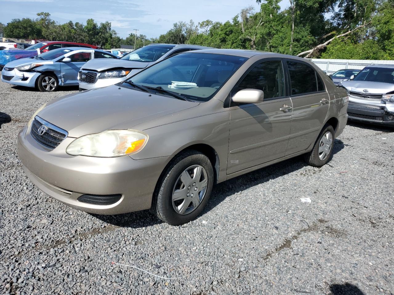 2008 Toyota Corolla Ce for Sale in Riverview, FL - Rear End
