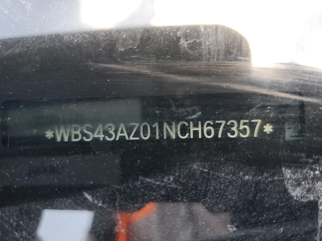 2022 BMW M4 Competition VIN: WBS43AZ01NCH67357 Lot: 60275815