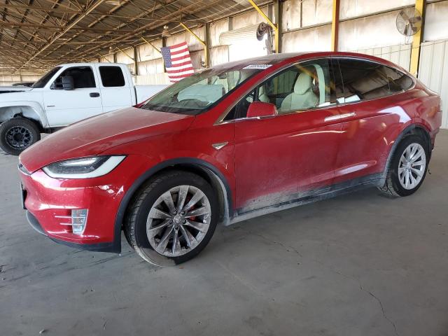  TESLA MODEL X 2016 Czerwony