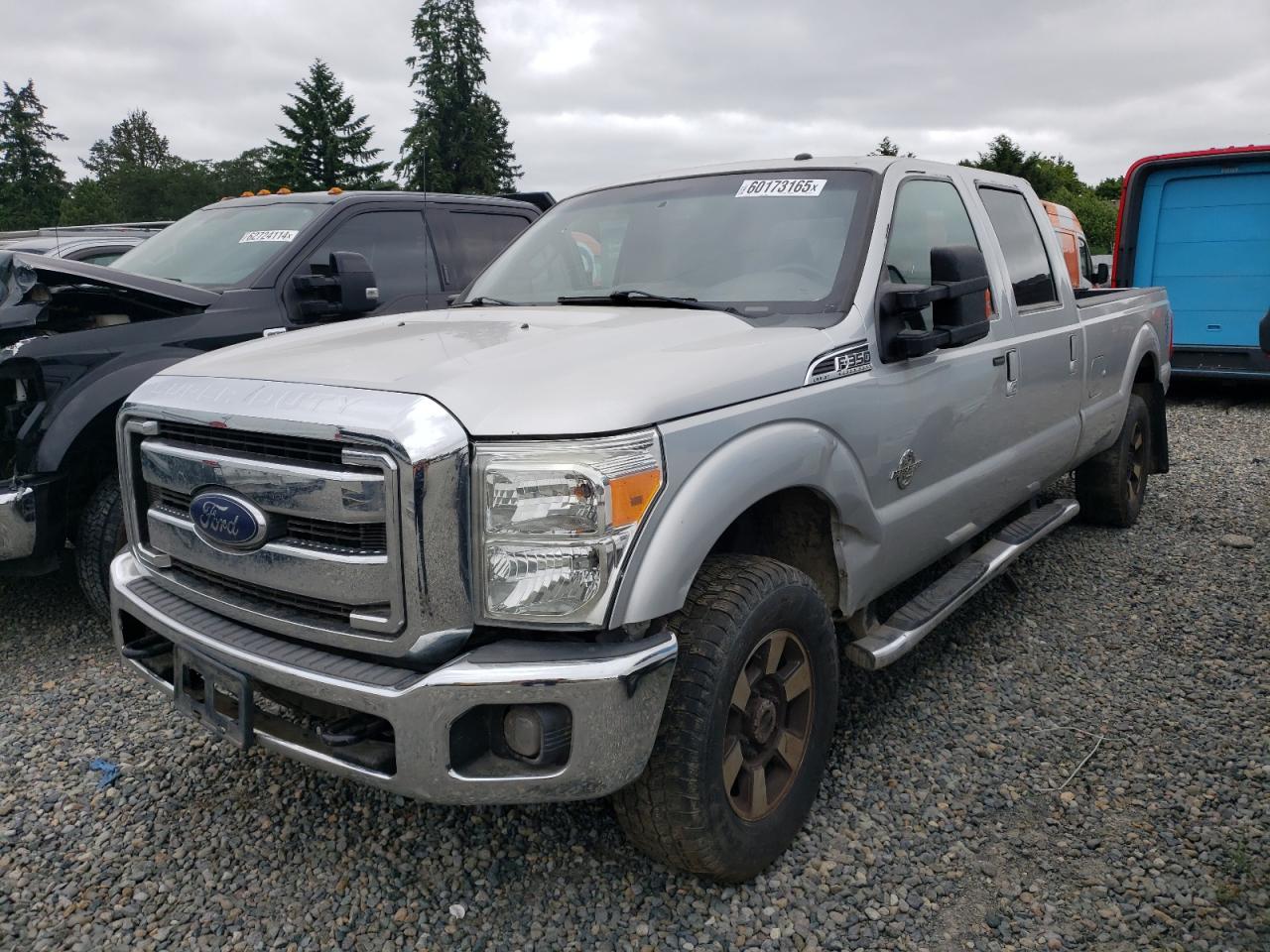 2015 Ford F350 Super Duty de vânzare în Graham, WA - Vandalism