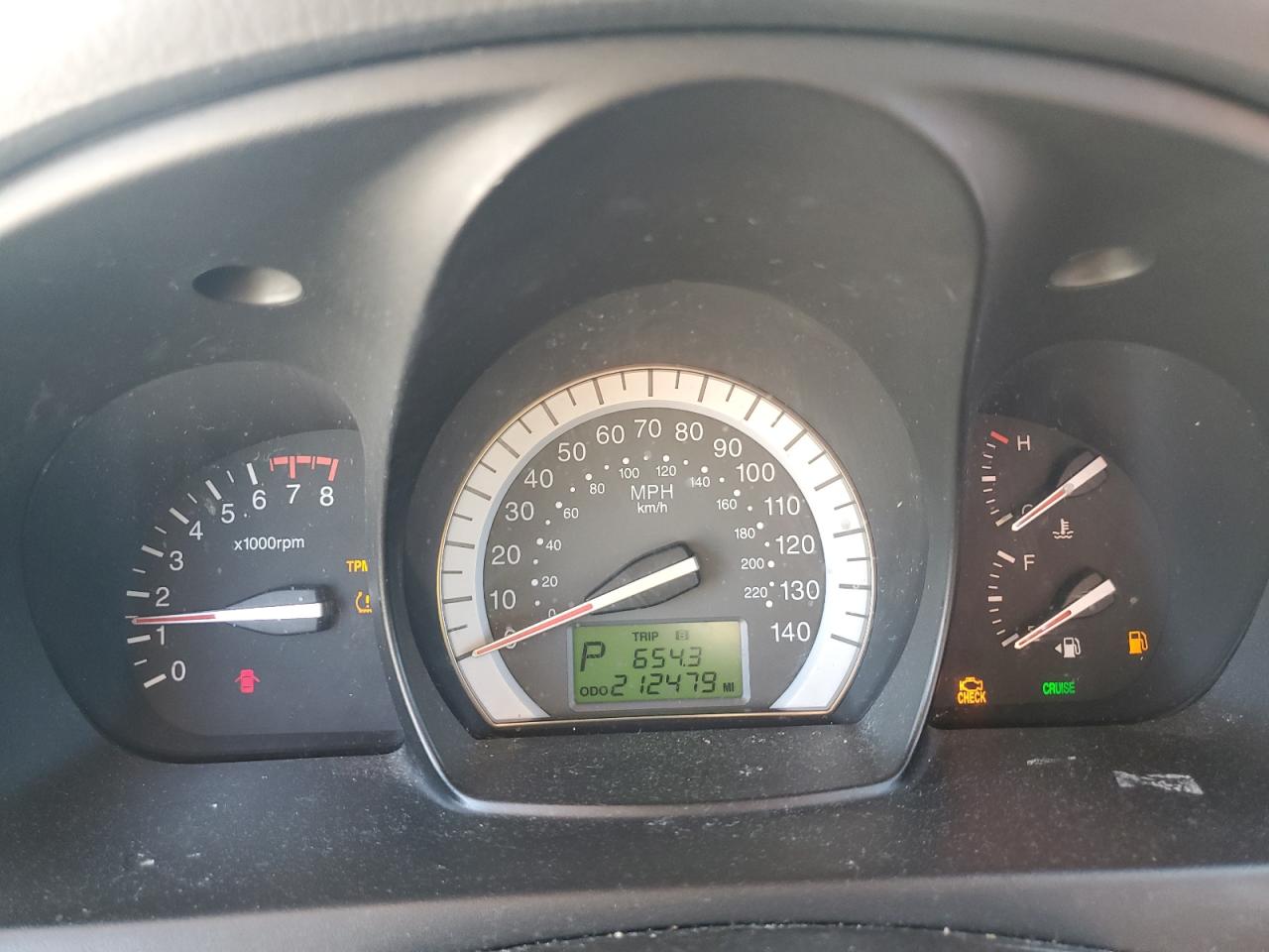 2007 Kia Spectra Ex VIN: KNAFE121975002041 Lot: 61724395