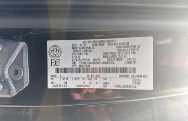 2017 FORD ESCAPE SE  