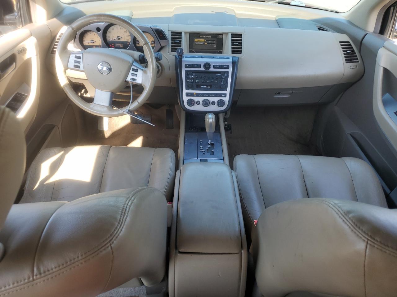 2005 Nissan Murano Sl VIN: JN8AZ08W45W435776 Lot: 59667615