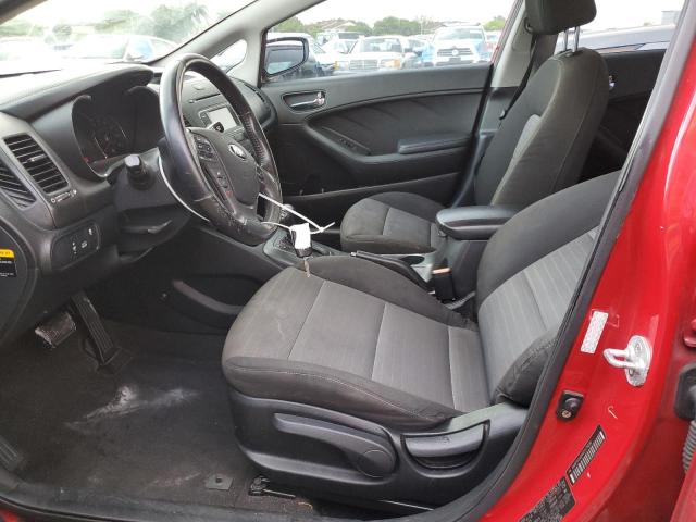  KIA FORTE 2016 Red