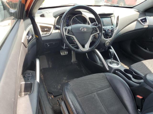  HYUNDAI VELOSTER 2014 Pomarańczowy