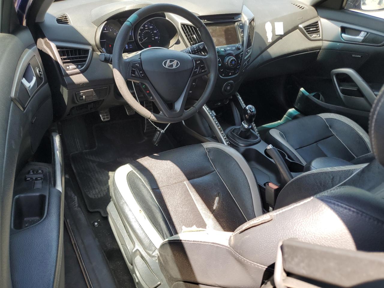2013 Hyundai Veloster Turbo VIN: KMHTC6AE3DU156562 Lot: 61860885