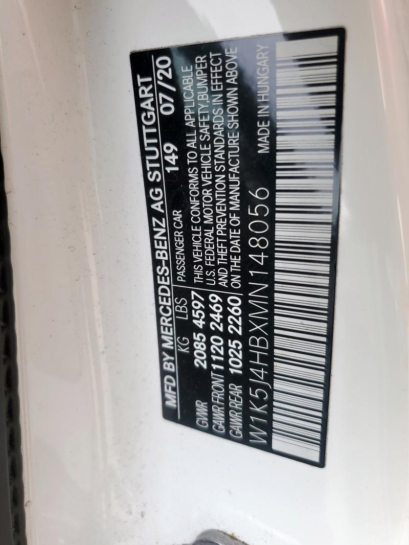2021 MERCEDES-BENZ CLA 250 4MATIC  