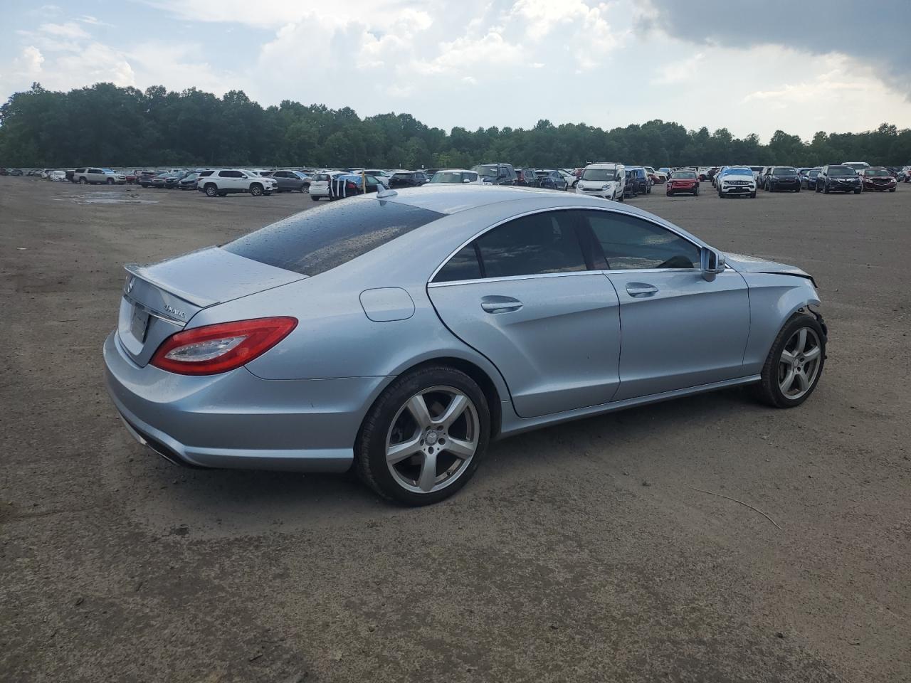2014 Mercedes-Benz Cls 550 4Matic silver null gas WDDLJ9BB6EA118140 photo #4