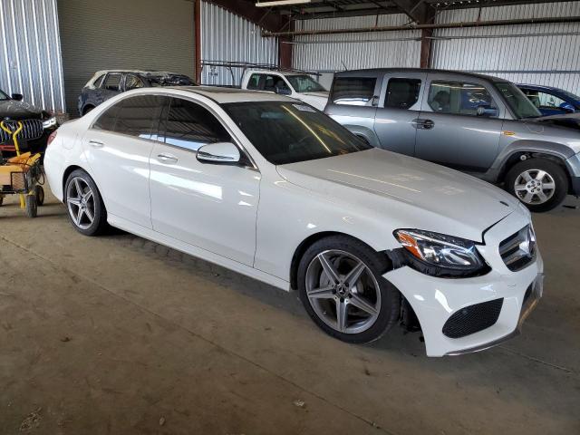  MERCEDES-BENZ C-CLASS 2018 Biały