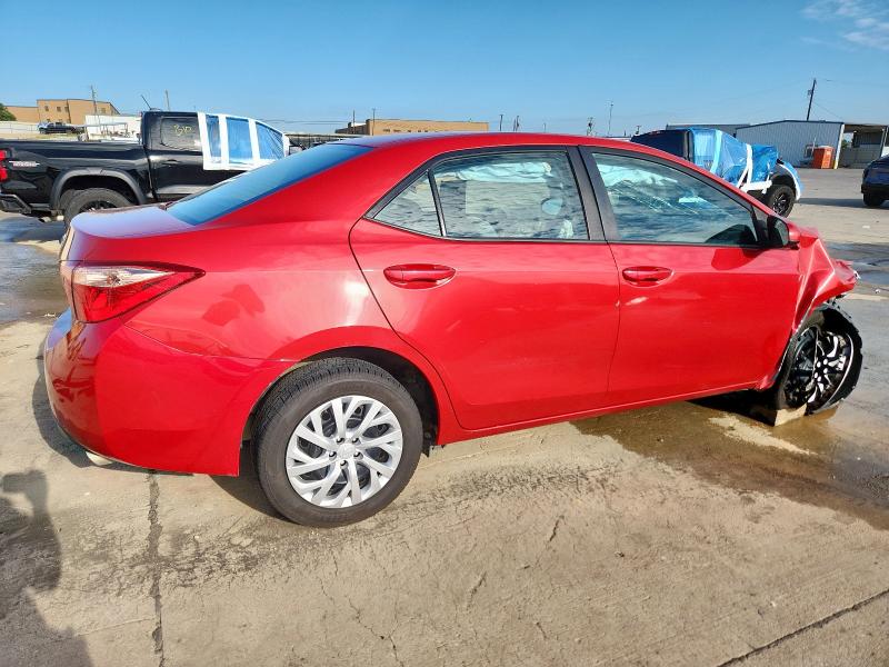  TOYOTA COROLLA 2019 Красный