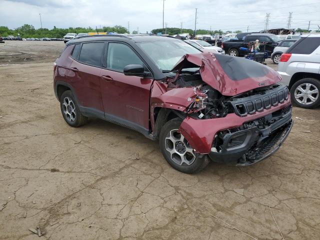 JEEP COMPASS 2022 Красный