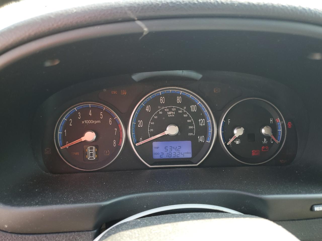 HYUNDAI SANTA FE 2007 VIN 5NMSH13E27H020839 photo 9