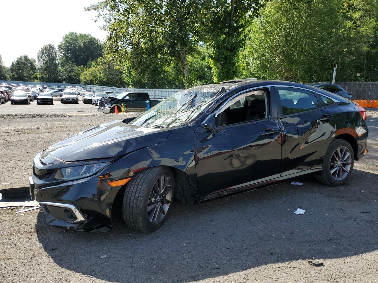 2020 Honda Civic Ex للبيع في Portland، OR - All Over
