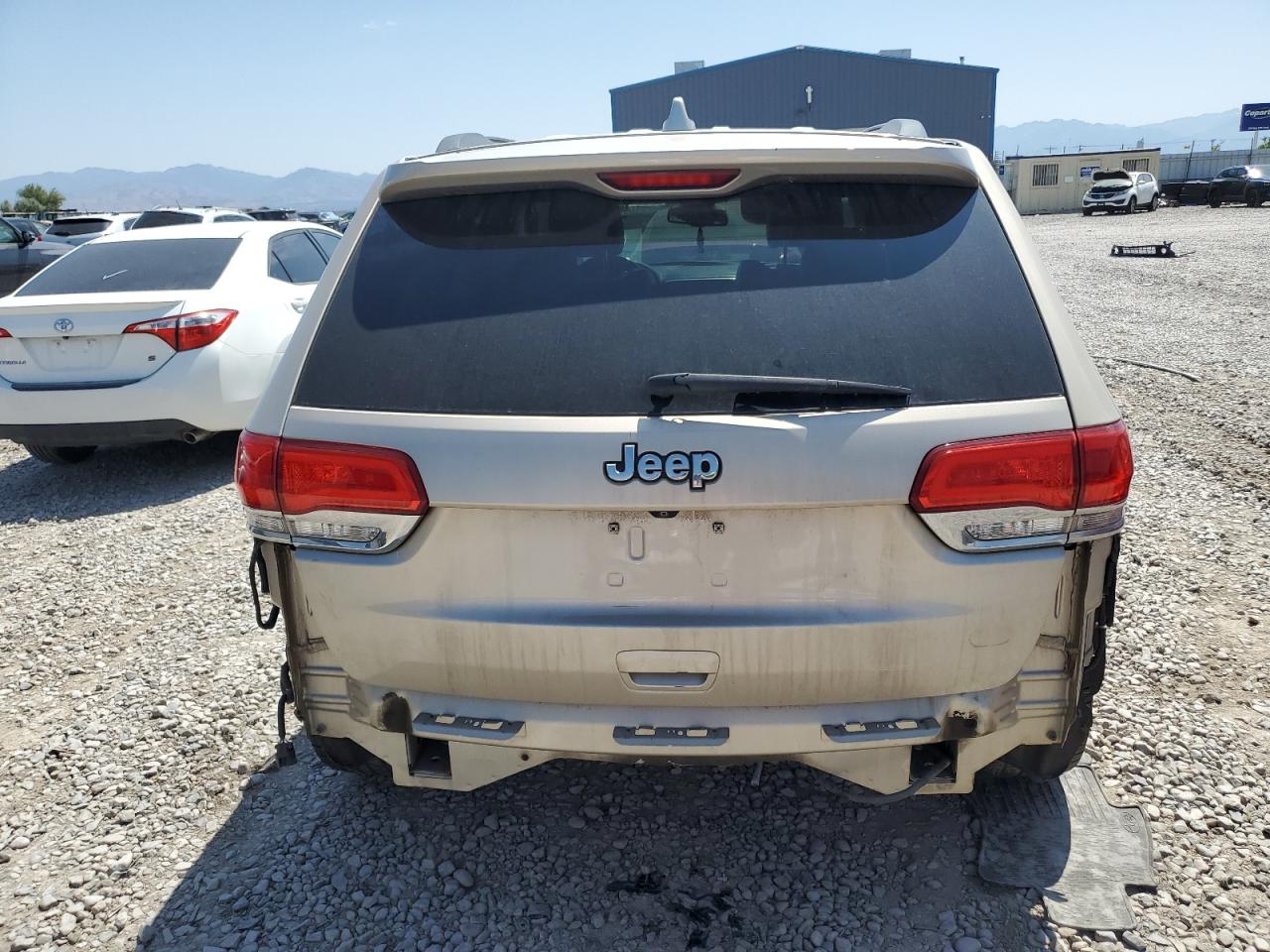 2014 Jeep Grand Cherokee Overland VIN: 1C4RJFCT8EC323750 Lot: 61102675
