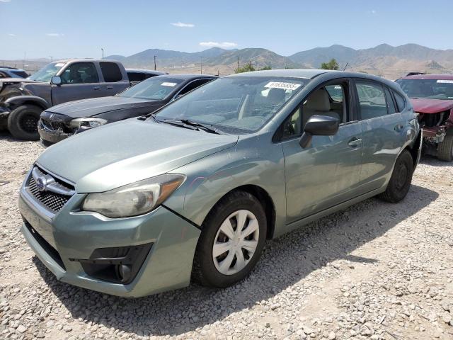  SUBARU IMPREZA 2015 Зелений