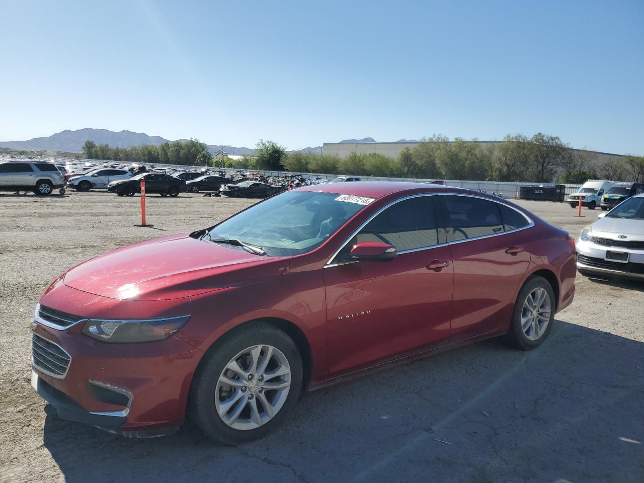 2018 Chevrolet Malibu Lt იყიდება Las Vegas-ში, NV - Side