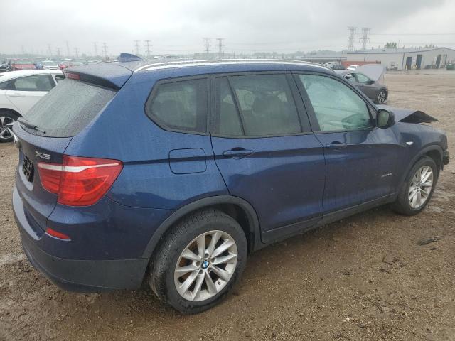  BMW X3 2014 Синій