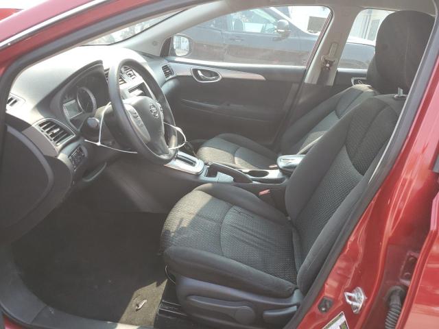  NISSAN SENTRA 2013 Czerwony