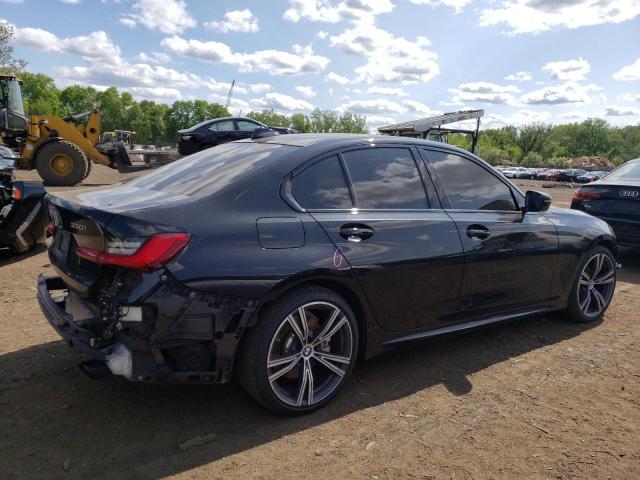  BMW 3 SERIES 2020 Чорний