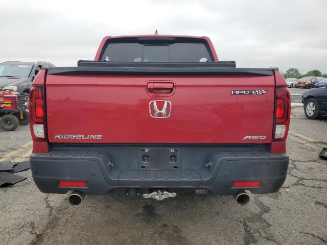  HONDA RIDGELINE 2021 Czerwony