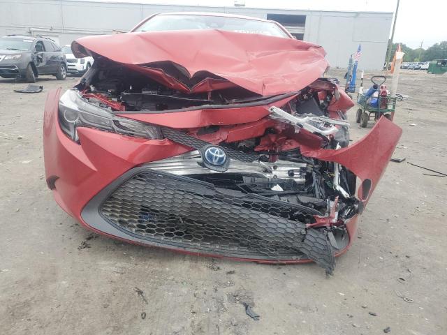  TOYOTA COROLLA 2021 Czerwony