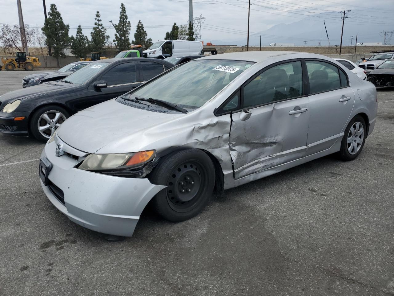 2006 Honda Civic Lx იყიდება Rancho Cucamonga-ში, CA - Side