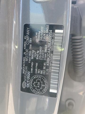2021 HYUNDAI KONA SEL  
