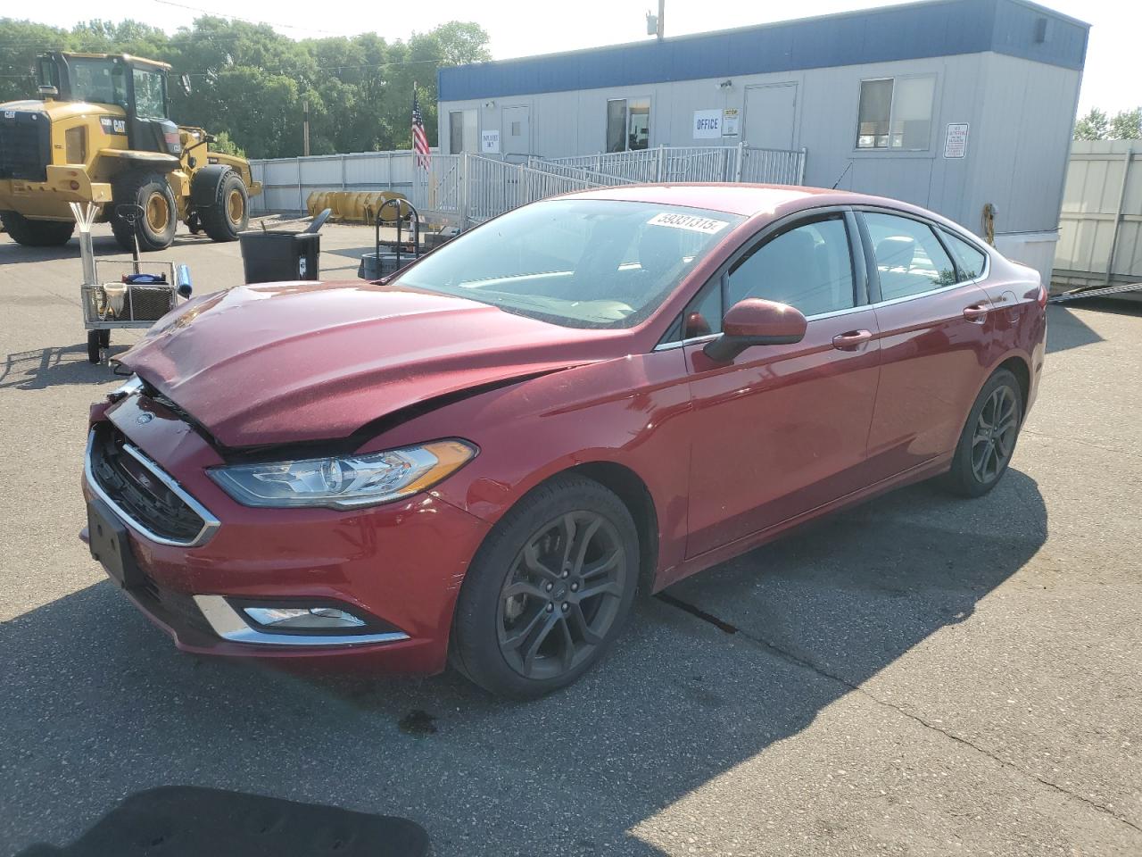 2018 Ford Fusion Se на продаже в Ham Lake, MN - Front End