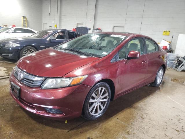  HONDA CIVIC 2012 Burgundy