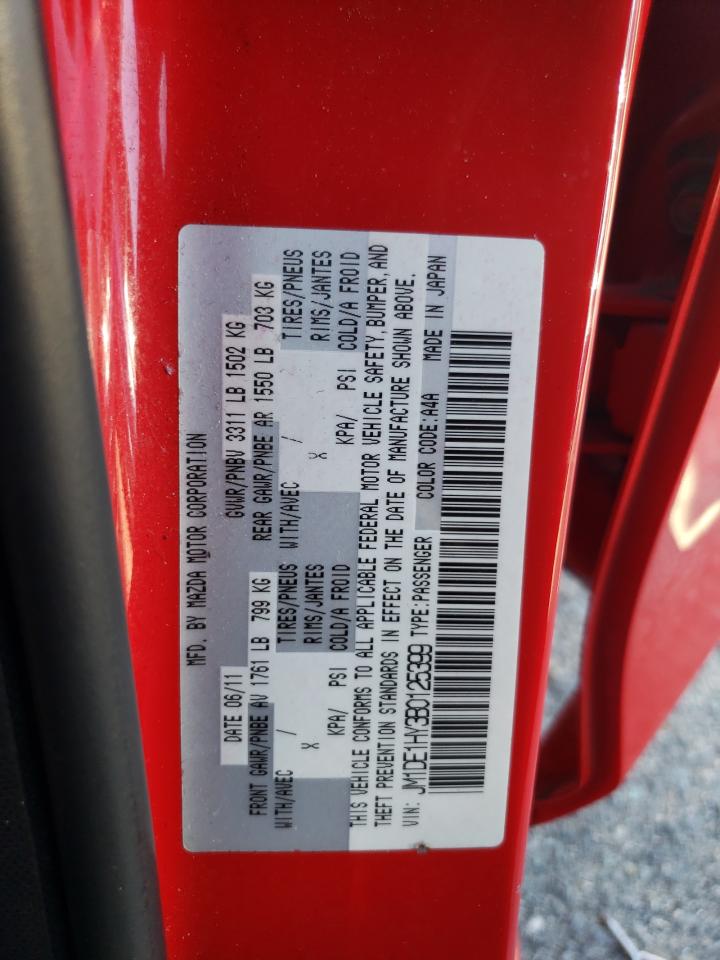 2011 Mazda Mazda2 VIN: JM1DE1HY3B0125399 Lot: 60936325