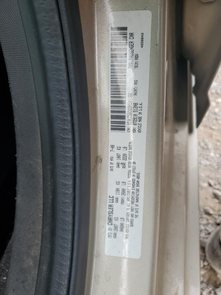 2009 Chrysler Sebring Touring VIN: 1C3LC56D69N501166 Lot: 55581695