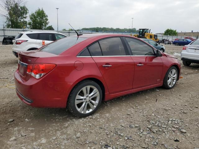 Sedans CHEVROLET CRUZE 2014 Red