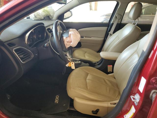  CHRYSLER 200 2012 Red