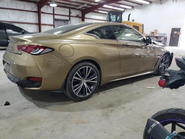  INFINITI Q60 2018 tan