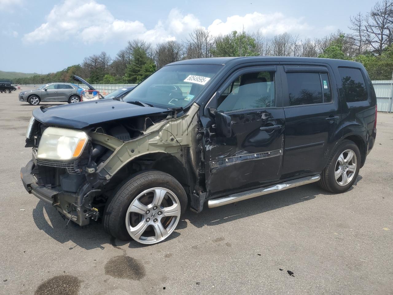 2012 Honda Pilot Exl na sprzedaż w Brookhaven, NY - Front End