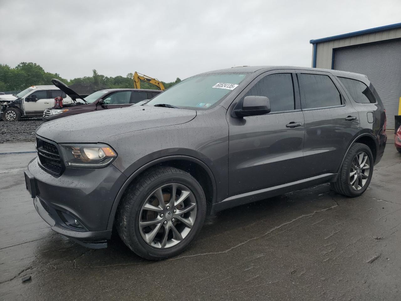 2014 Dodge Durango Sxt იყიდება Duryea-ში, PA - Vandalism